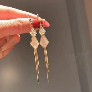 Tassel Strip Ear Rings