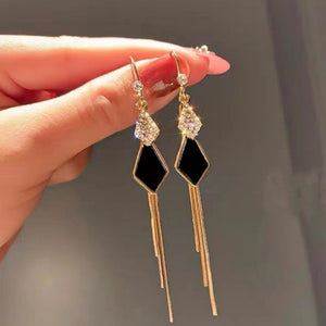 Tassel Strip Ear Rings